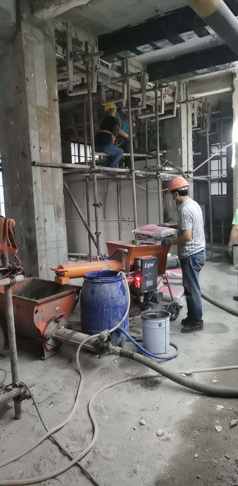 灌漿料表面為何粉化